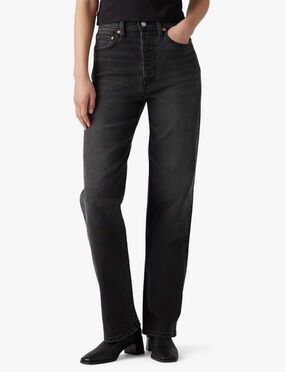 Levi's Straight Leg Women's Jeans - Black Wash